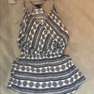 Timing boho print romper